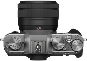 FUJIFILM X-T30 II | FUJINON XC15-45mmF3.5- 5.6 OIS PZ Kit Argento - Scopri l'innovazione di alta qualità - a soli 1284€