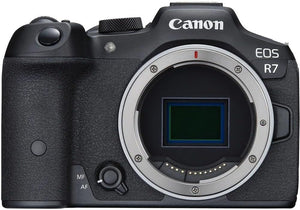 Canon EOS R7 APS-C mirrorless, body (32,5 Mp, fino a 15 fps, DIGIC X, video 4K UHD fino 60p, Dual Pixel CMOS Auto Focus II - Scopri l'innovazione di alta qualità - a soli 1285€