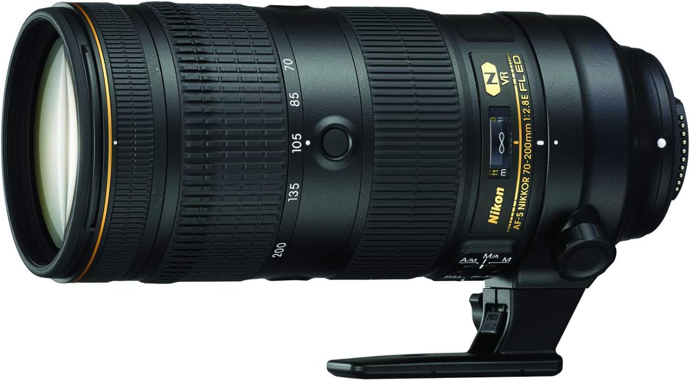 Nikon Obiettivo AF-S Nikkor 70-200 mm f/2.8E FL ED VR, Nero - Scopri l'innovazione di alta qualità - a soli 2005€