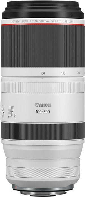 Obiettivo Canon RF 100-500mm F4.5-7.1L IS USM - Scopri l'innovazione di alta qualità - a soli 2740€