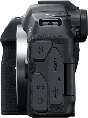 Canon Fotocamera mirrorless EOS R8 full-frame (solo corpo) con 24,2 MP, video 4K, processore di immagini DIGIC X (nero) - Scopri l'innovazione di alta qualità - a soli 1410€