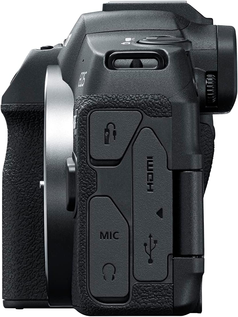 Canon Fotocamera mirrorless EOS R8 full-frame (solo corpo) con 24,2 MP, video 4K, processore di immagini DIGIC X (nero) - Scopri l'innovazione di alta qualità - a soli 1410€