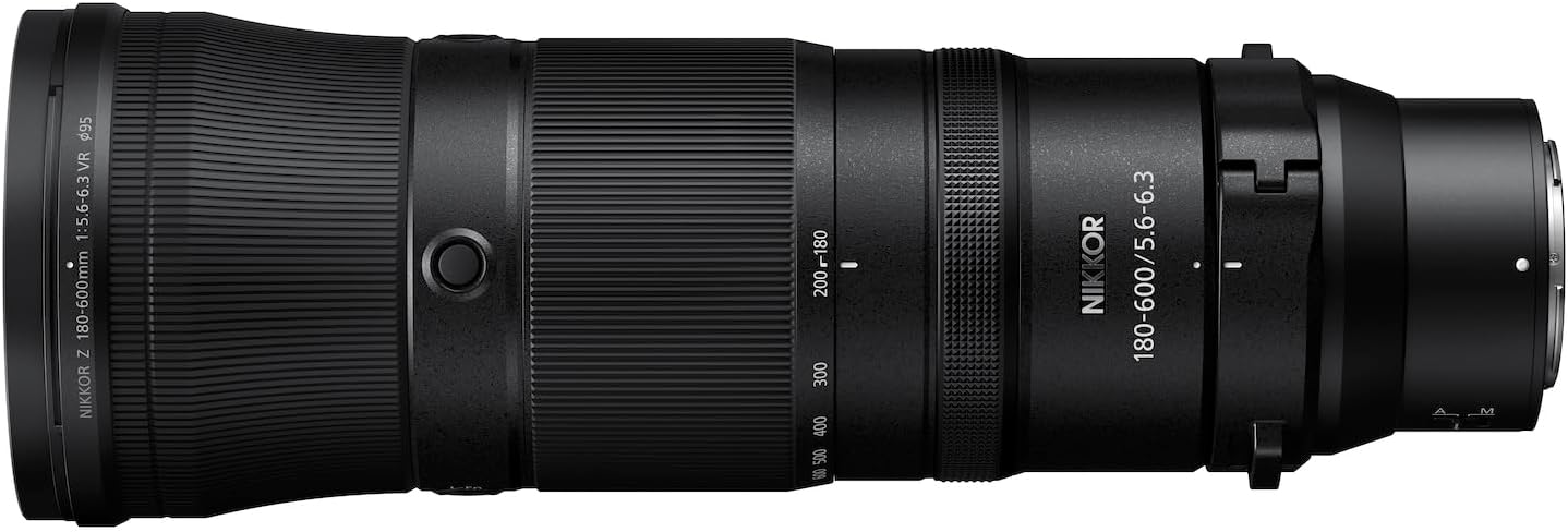 Nikon NIKKOR Z 180-600mm f/5.6-6.3 VR, Teleobiettivo Zoom a Pieno Formato, FX Mirrorless, Portatile, Nero, Nital Card - Scopri l'innovazione di alta qualità - a soli 1849€