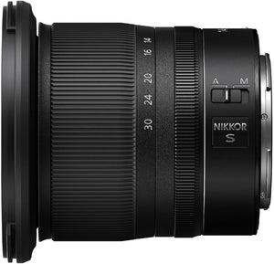 Nikon Nikkor Z 14-30 mm F/4 S, Obiettivo per Nikon Z Serie S Zoom Ultragrandangolare, Diagramma Fisso, Nero - Scopri l'innovazione di alta qualità - a soli 1145€