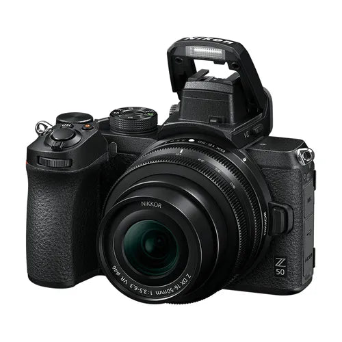 Nikon Z50 + Z DX 16-50VR+50-250VR Fotocamera Mirrorless, CMOS DX da 20.9 Mp, Sistema Hybrid-AF, Nero - Scopri l'innovazione di alta qualità - a soli 1223€