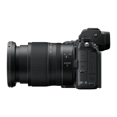 Nikon Z6II +24/70 f/4 S Fotocamera Mirrorless Full Frame, CMOS FX da 24.5 MP, 273 Punti AF, Mirino OLED da 3.690k Punti Quad VGA, 4K, LCD 3.2", Nero - Scopri l'innovazione di alta qualità - a soli 2216€