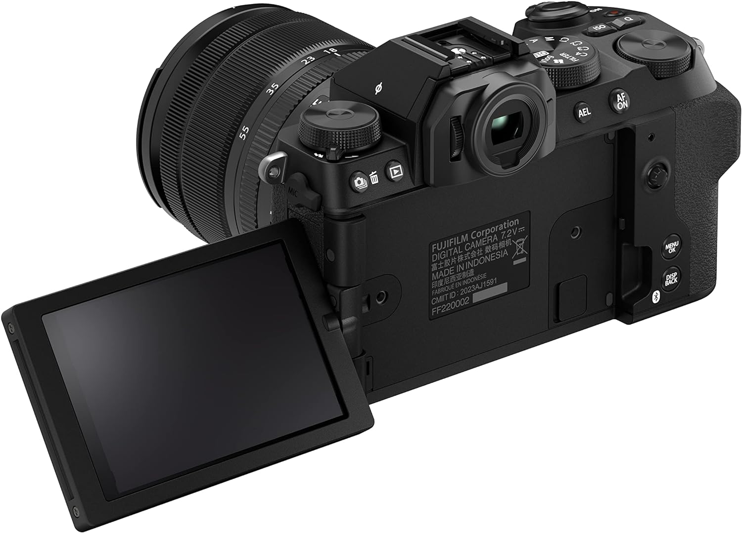 FUJIFILM X-S20 Fotocamera Digitale Mirrorless 26MP, solo corpo, Sensore CMOS X-Trans 4 APS-C, X-Processor 5, IBIS, Filmati 6.2K 30p, Mirino EVF Nero - Scopri l'innovazione di alta qualità - a soli 1725€
