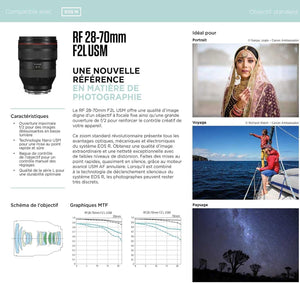 Canon obiettivo RF 28-70mm f/2 L USM - Scopri l'innovazione di alta qualità - a soli 2975€