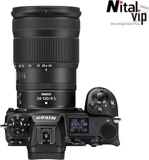 Nikon Z6II +24/120 f/4 S Fotocamera Mirrorless Full Frame, CMOS FX da 24.5 MP, 273 Punti AF, Mirino OLED da 3.690k Punti Quad VGA, 4K, LCD 3.2", Nero - Scopri l'innovazione di alta qualità - a soli 2677€