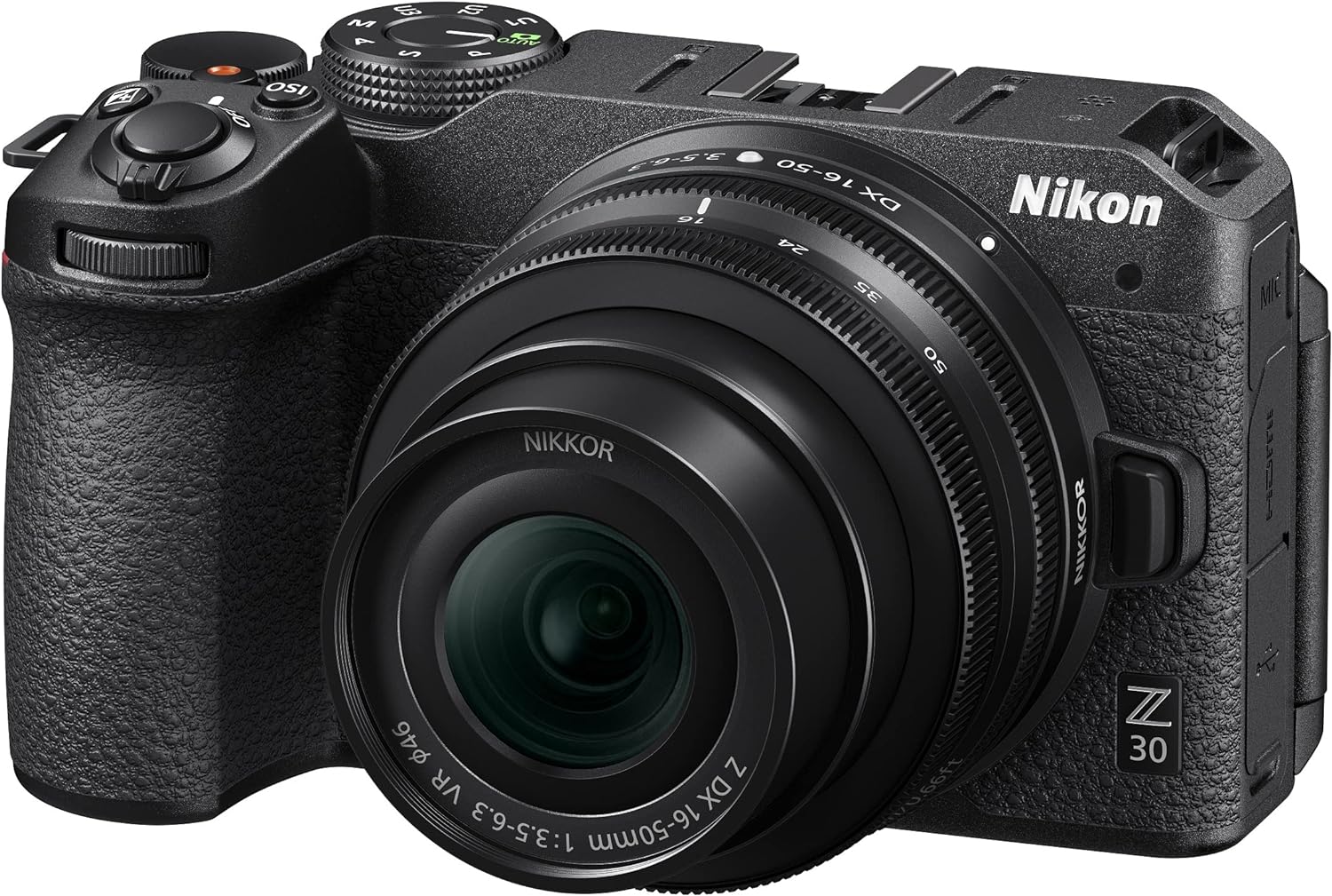 Nikon Z30 + Z DX 16-50+50-250 VR Fotocamera Mirrorless, CMOS DX da 20.9 MP, LCD Angolazione Variabile, Registrazione fino a 125min, Video 4K, Nero - Scopri l'innovazione di alta qualità - a soli 1230€