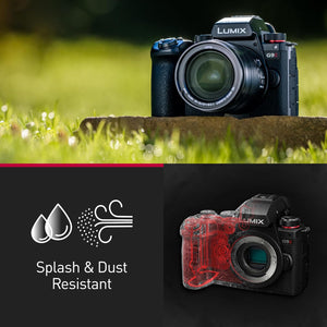 Panasonic LUMIX DC-G9M2E Fotocamera Mirrorless Micro Quattro Terzi, 25,2MP, 4K 120p/100p e 5,7K 30p/25p, AF Ibrido di Fase, BIS a 5 Assi,Nero - Scopri l'innovazione di alta qualità - a soli 1957€