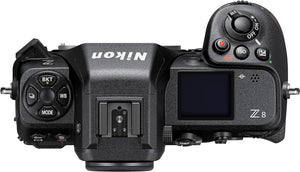 Nikon Z8 Body Fotocamera Mirrorless Full Frame, CMOS stacked da 45.7 MP, Expeed 7, Filmati 8.3K, 120 fps, due porte USB-C, AF con Deep-Learning, Nero - Scopri l'innovazione di alta qualità - a soli 3867€
