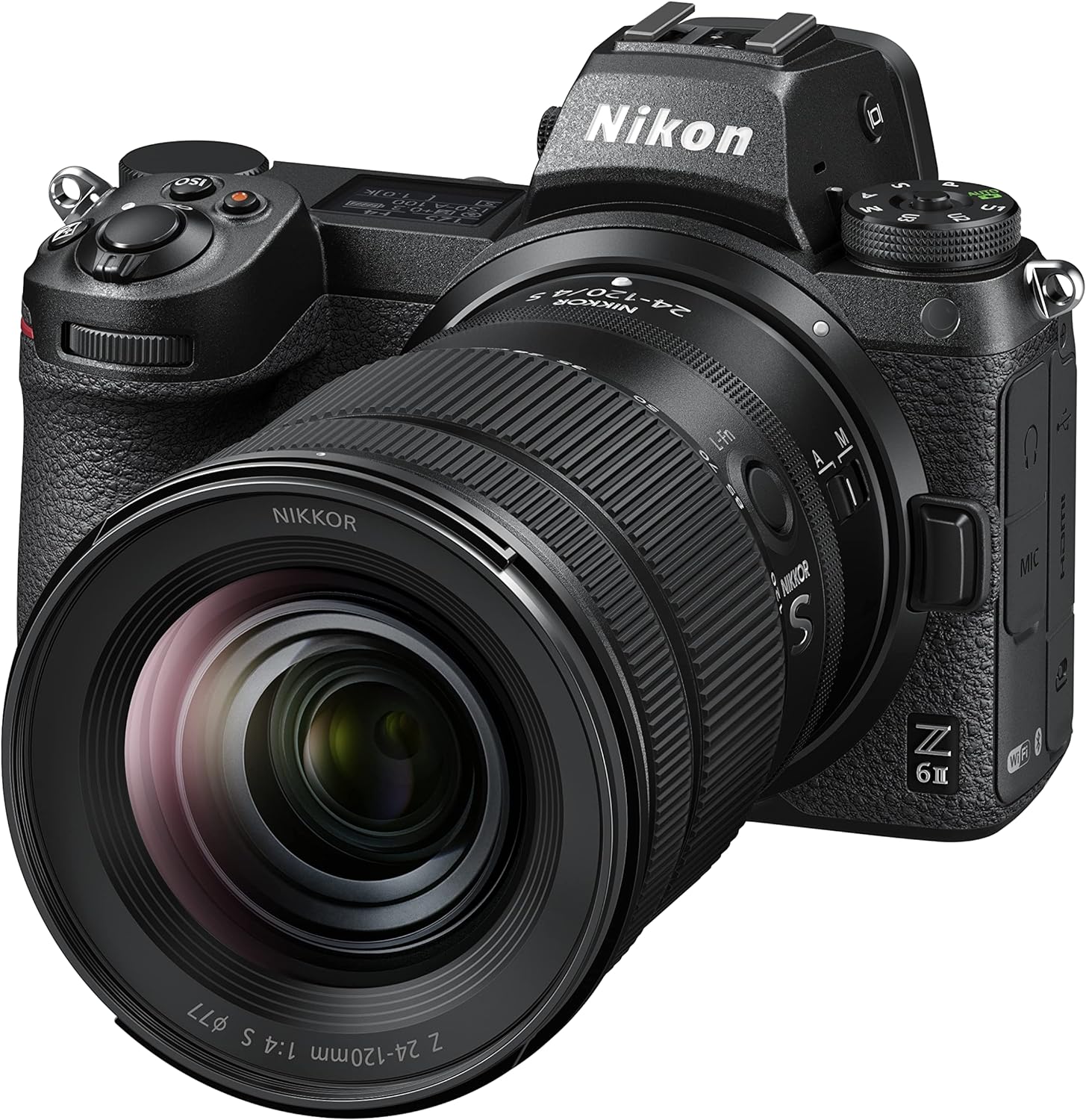 Nikon Z6II +24/120 f/4 S Fotocamera Mirrorless Full Frame, CMOS FX da 24.5 MP, 273 Punti AF, Mirino OLED da 3.690k Punti Quad VGA, 4K, LCD 3.2", Nero - Scopri l'innovazione di alta qualità - a soli 2677€