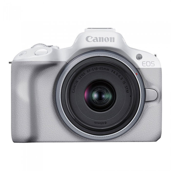 CANON EOS R50 KIT CON RF-S 18-45MM & 55-210MM (WHITE) - Scopri l'innovazione di alta qualità - a soli 1152€