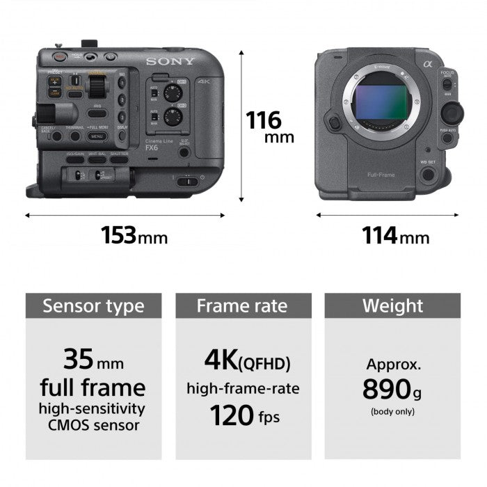 SONY ILME-FX6V - SOLID-STATE MEMORY CAMCORDER - Scopri l'innovazione di alta qualità - a soli 5582€