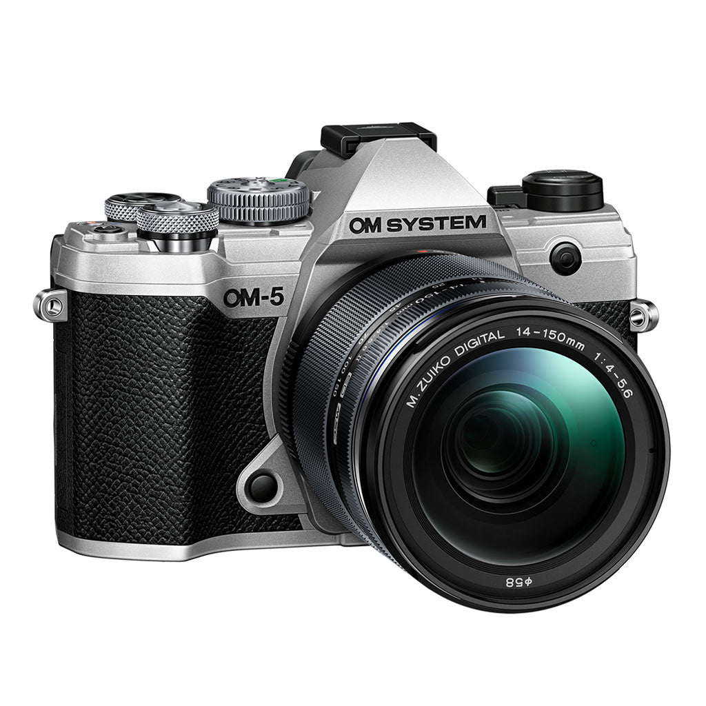 OM System OM-5 Kit con M.Zuiko Digital ED 14-150mm f/4.0-5.6 II (Silver) - Scopri l'innovazione di alta qualità - a soli 1332€