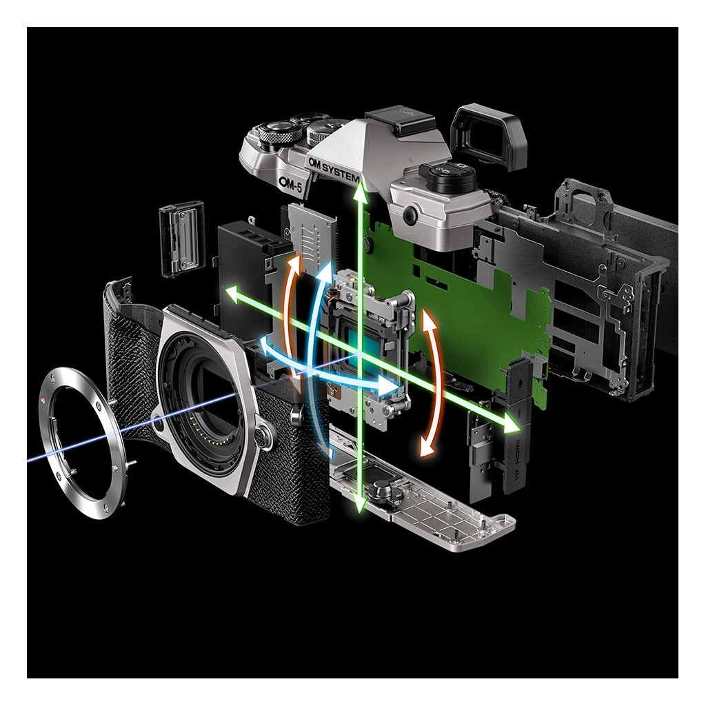 OM System OM-5 Kit con M.Zuiko Digital ED 14-150mm f/4.0-5.6 II (Silver) - Scopri l'innovazione di alta qualità - a soli 1332€