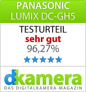 Panasonic Lumix DC-GH5 Fotocamera Digitale Mirrorless, 20.3 MP, Sensore MOS Digital Live, Registrazione video 4K/60p, Foto 6k 30 Fps & 4k 60 Fps - Scopri l'innovazione di alta qualità - a soli 1284€