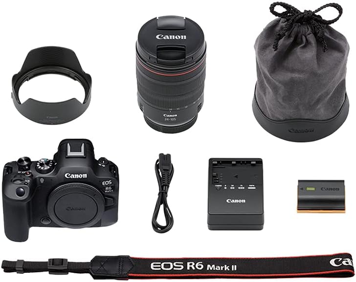 Canon EOS R6 Mark II with RF24-105 F4 L IS USM - Scopri l'innovazione di alta qualità - a soli 3460€