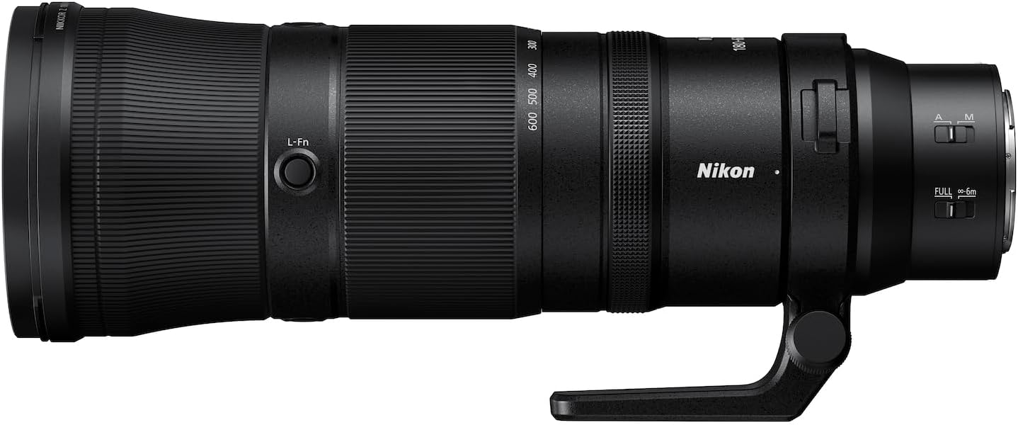 Nikon NIKKOR Z 180-600mm f/5.6-6.3 VR, Teleobiettivo Zoom a Pieno Formato, FX Mirrorless, Portatile, Nero, Nital Card - Scopri l'innovazione di alta qualità - a soli 1849€