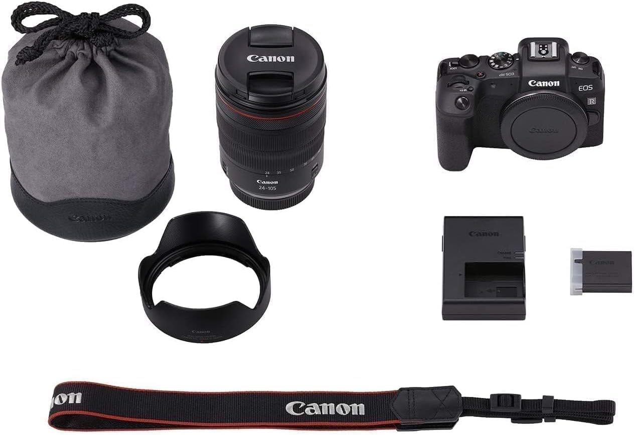 Canon EOS RP + RF 24-105 mm F4-7.1 IS STM, Nero - Scopri l'innovazione di alta qualità - a soli 1309€
