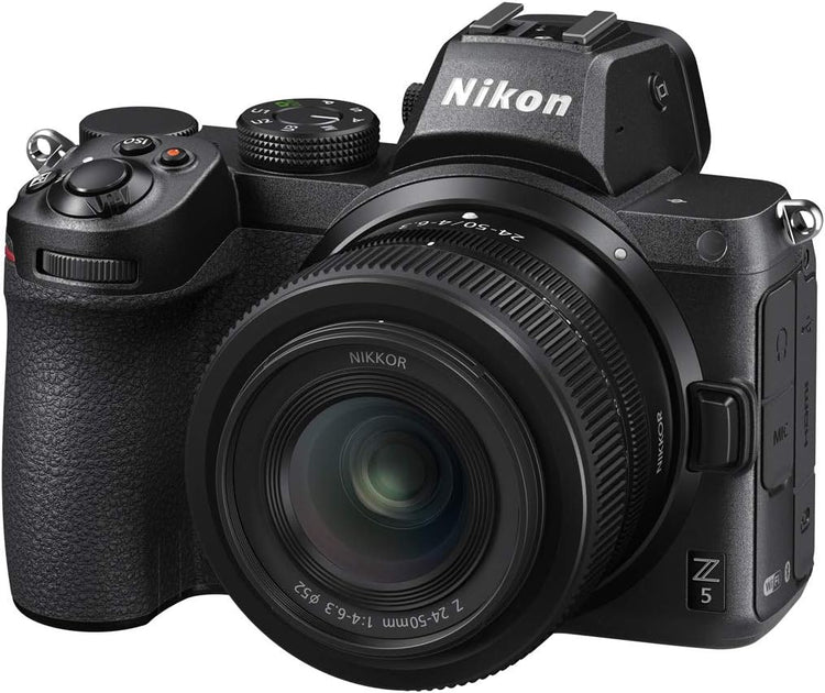 Nikon Kit fotocamera mirrorless Z5 + Z 24-50mm (AF ibrido a 273 punti, stabilizzazione ottica dell'immagine a 5 assi, film 4K - Scopri l'innovazione di alta qualità - a soli 1319€