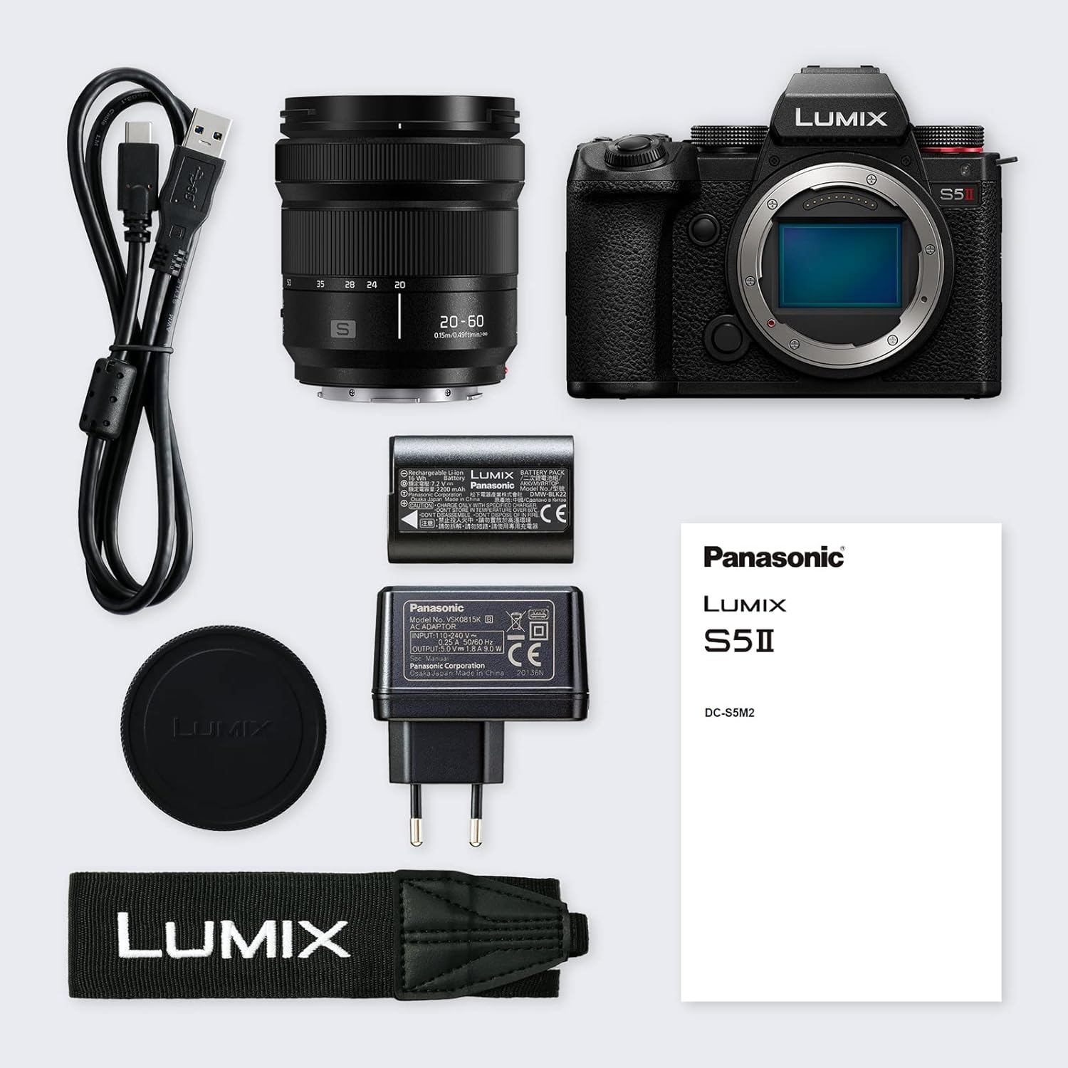 Panasonic Lumix S5 II + 20-60mm - Scopri l'innovazione di alta qualità - a soli 2236€