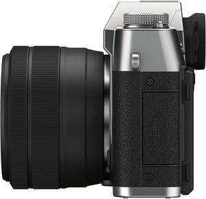 FUJIFILM X-T30 II | FUJINON XC15-45mmF3.5- 5.6 OIS PZ Kit Argento - Scopri l'innovazione di alta qualità - a soli 1284€