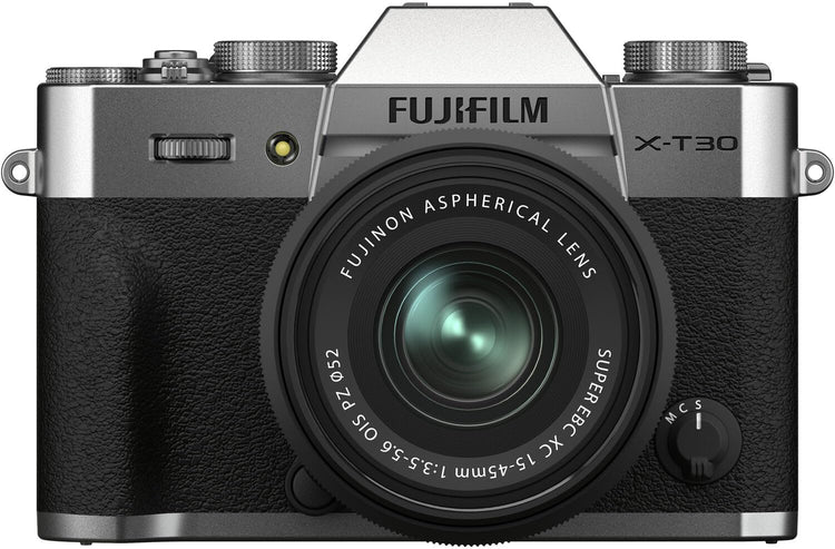 FUJIFILM X-T30 II | FUJINON XC15-45mmF3.5- 5.6 OIS PZ Kit Argento - Scopri l'innovazione di alta qualità - a soli 1284€