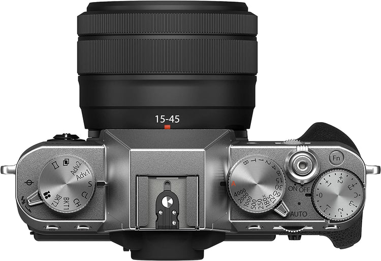 FUJIFILM X-T30 II | FUJINON XC15-45mmF3.5- 5.6 OIS PZ Kit Argento - Scopri l'innovazione di alta qualità - a soli 1284€
