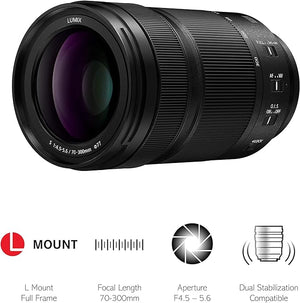 Panasonic Lumix S 70-300mm f/4-5.6 Macro O.I.S. (S-R70300) - Scopri l'innovazione di alta qualità - a soli 1130€