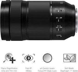 Panasonic Lumix S 70-300mm f/4-5.6 Macro O.I.S. (S-R70300) - Scopri l'innovazione di alta qualità - a soli 1130€