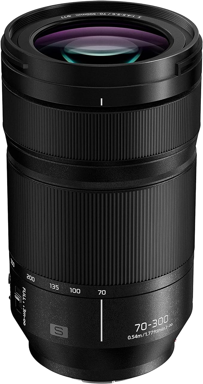 Panasonic Lumix S 70-300mm f/4-5.6 Macro O.I.S. (S-R70300) - Scopri l'innovazione di alta qualità - a soli 1130€
