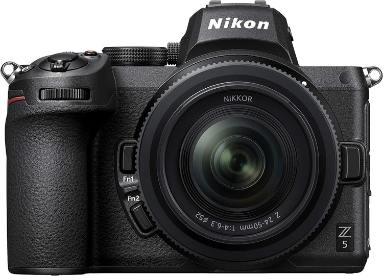 Nikon Kit fotocamera mirrorless Z5 + Z 24-50mm (AF ibrido a 273 punti, stabilizzazione ottica dell'immagine a 5 assi, film 4K - Scopri l'innovazione di alta qualità - a soli 1319€