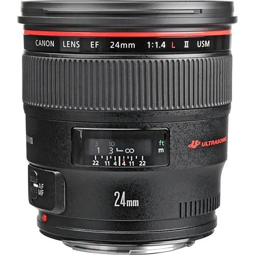 Canon Obiettivo EF 24 mm, f/1.4L II USM [Versione EU] - Scopri l'innovazione di alta qualità - a soli 1434€