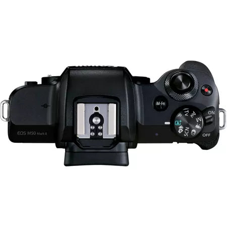 Fotocamera mirrorless Canon EOS M50 Mark II, Nero + obiettivo EF-M 18-150mm f/3.5-6.3 IS STM - Scopri l'innovazione di alta qualità - a soli 1159€