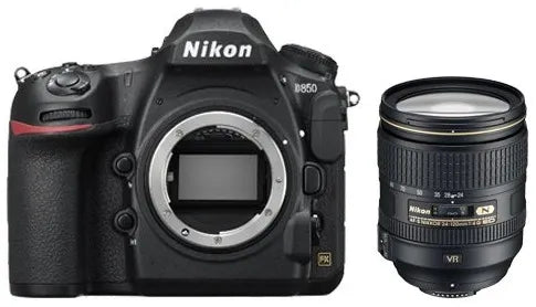 Nikon D850 + AF-S 24-120 mm 1:4G ED VR Kit fotocamere SLR 45,7 MP CMOS 8256 x 5504 Pixel Nero - Scopri l'innovazione di alta qualità - a soli 2881€