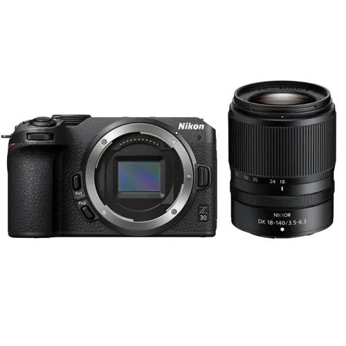 Nikon Z30 Kit con Nikkor Z DX 18-140mm f/3.5-6.3 VR - Scopri l'innovazione di alta qualità - a soli 1159€